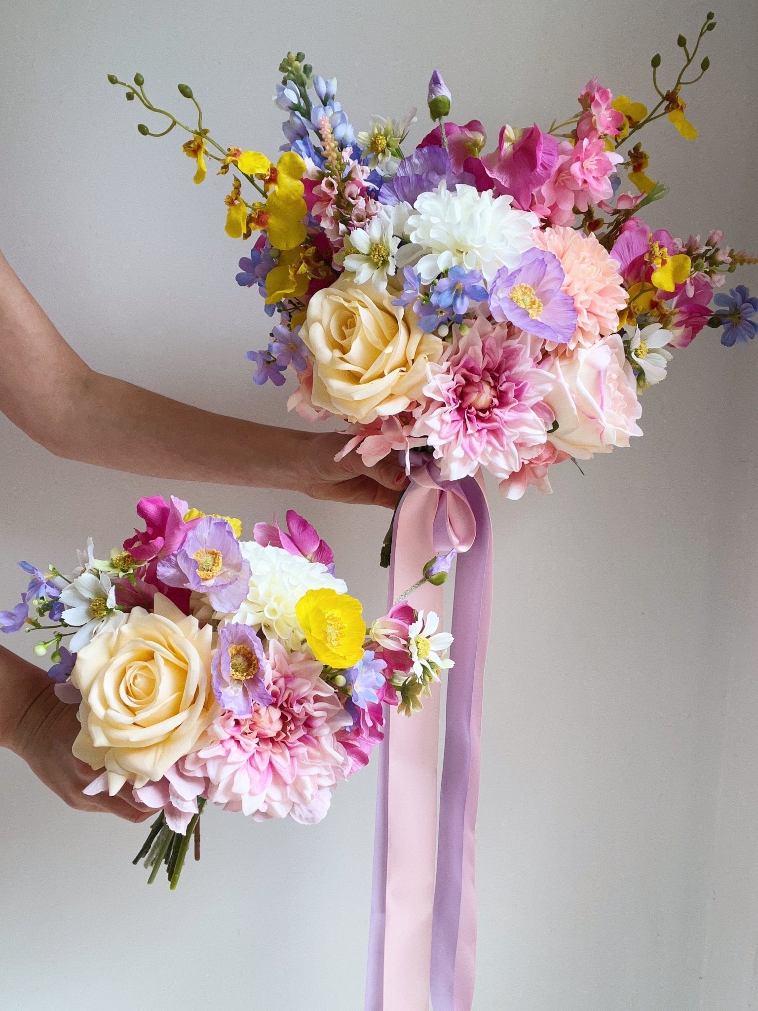 Sonder Wedding Bouquet - Spring Fling - Sonder + Stone Boutique Artificial Wedding Flowers