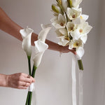 Sonder Wedding Bouquet - The Modernist (white) - Premium Artificial Wedding Flowers by Sonder + Stone Boutique