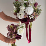 Sonder Wedding Bouquet - Velvet Plum - Premium Artificial Wedding Flowers by Sonder + Stone Boutique