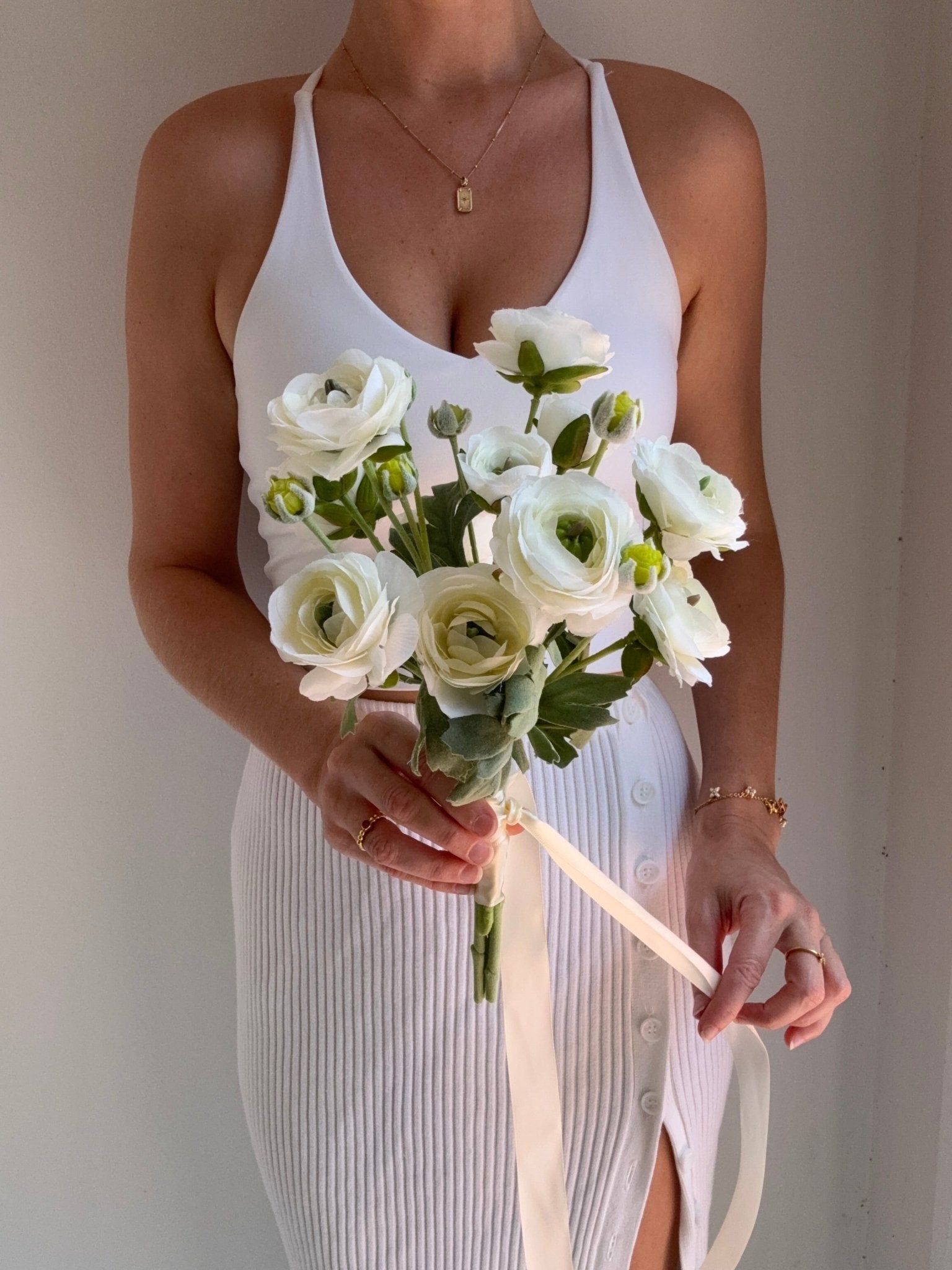 Sonder Wedding Bouquets Enmasse - Bridesmaid Edit (white options) - Sonder + Stone Boutique Artificial Wedding Flowers