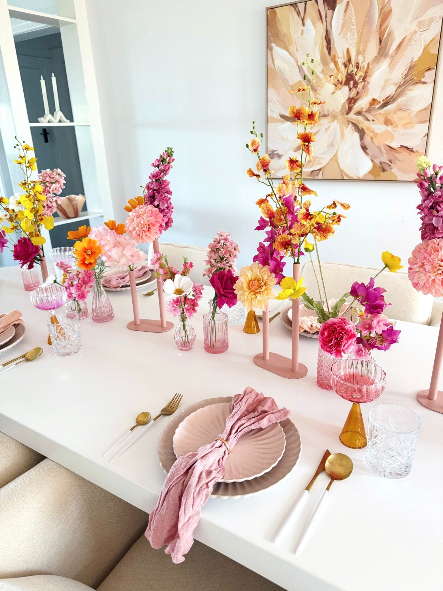 Sonder Wedding Custom Bud Vase Packs - Premium Artificial Wedding Flowers by Sonder + Stone Boutique