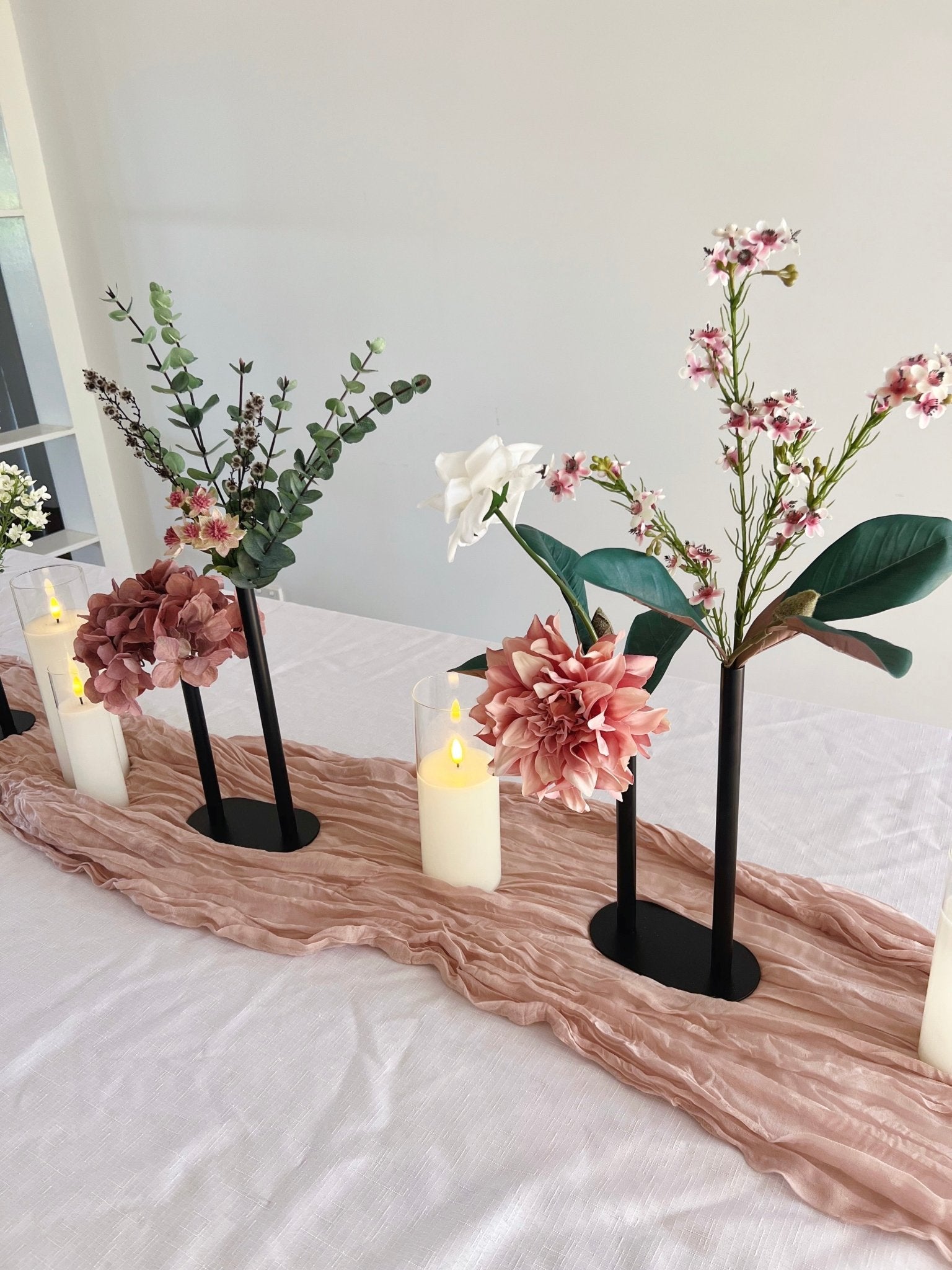 Sonder Wedding Custom Bud Vase Packs - Premium Artificial Wedding Flowers by Sonder + Stone Boutique