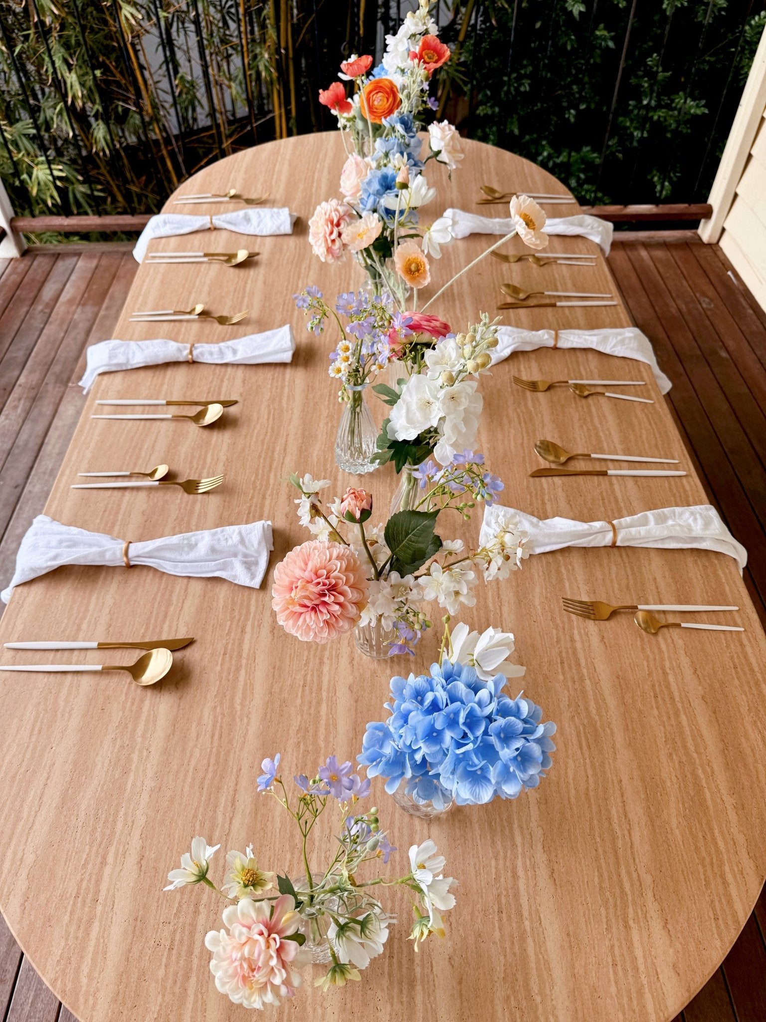 Sonder Wedding Custom Bud Vase Packs - Premium Artificial Wedding Flowers by Sonder + Stone Boutique