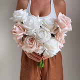 Sonder Wedding Bouquet - White + Soft Pink