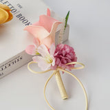 Sonder Wedding Buttonhole (calla lily - pink)