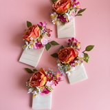 Sonder Wedding Pocket Boutonnière + Wrist Corsage (Tutti Frutti)