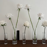 Sonder Wedding Custom Bud Vase Packs (Minimalist White Rose Style) - Premium Artificial Wedding Flowers by Sonder & Stone Boutique