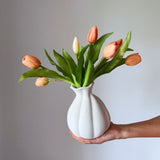 Tulip Bunch with Vase