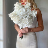 Sonder Wedding Bouquet - White Roses