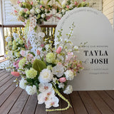 Sonder Wedding Arrangement - Strawberry Matcha - Premium Artificial Wedding Flowers by Sonder & Stone Boutique