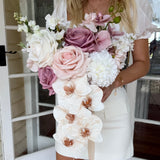 Sonder Wedding Bouquet - Dusty Pinks + Ivory