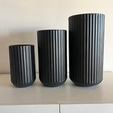 Metal Kino Pots - Black