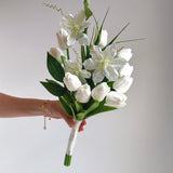 Wedding Bouquet - White Tulips 2