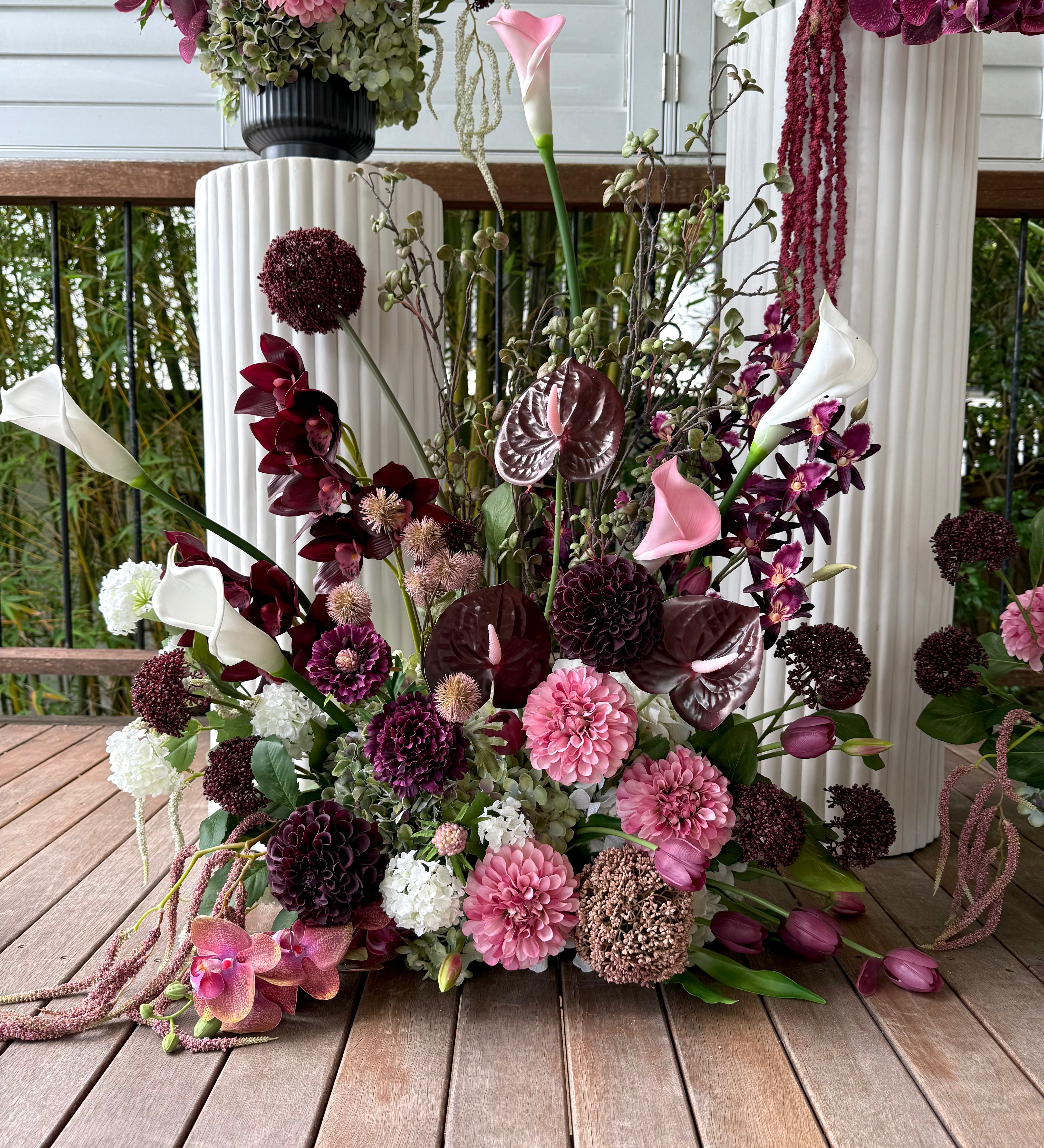 Sonder Wedding Arrangements - Bordeaux Collection (Limited Edition)