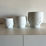 White Brice Pots