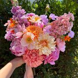 Sonder Wedding Bouquet - Peach Parfait - Premium Artificial Wedding Flowers by Sonder & Stone Boutique
