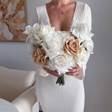 Sonder Wedding Bouquet - White + Nude