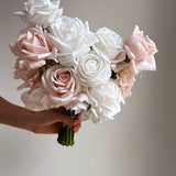 Sonder Wedding Bouquet - White + Soft Pink