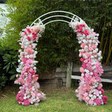 Romantic Pinks + White Flower Display