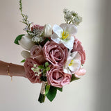 Wedding Bouquet - Dusty Pink Rose