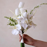 Wedding Bouquet - Calla Lily + Tulips