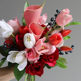 Wedding Bouquet - Scarlet