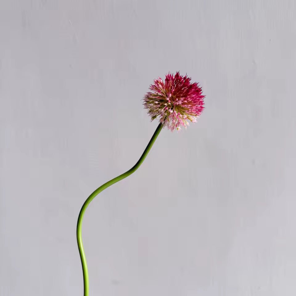 Allium Onion Ball 84cm - Dark Pink - Premium Artificial Wedding Flowers by Sonder & Stone Boutique