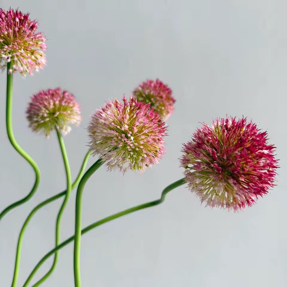 Allium Onion Ball 84cm - Dark Pink - Premium Artificial Wedding Flowers by Sonder & Stone Boutique