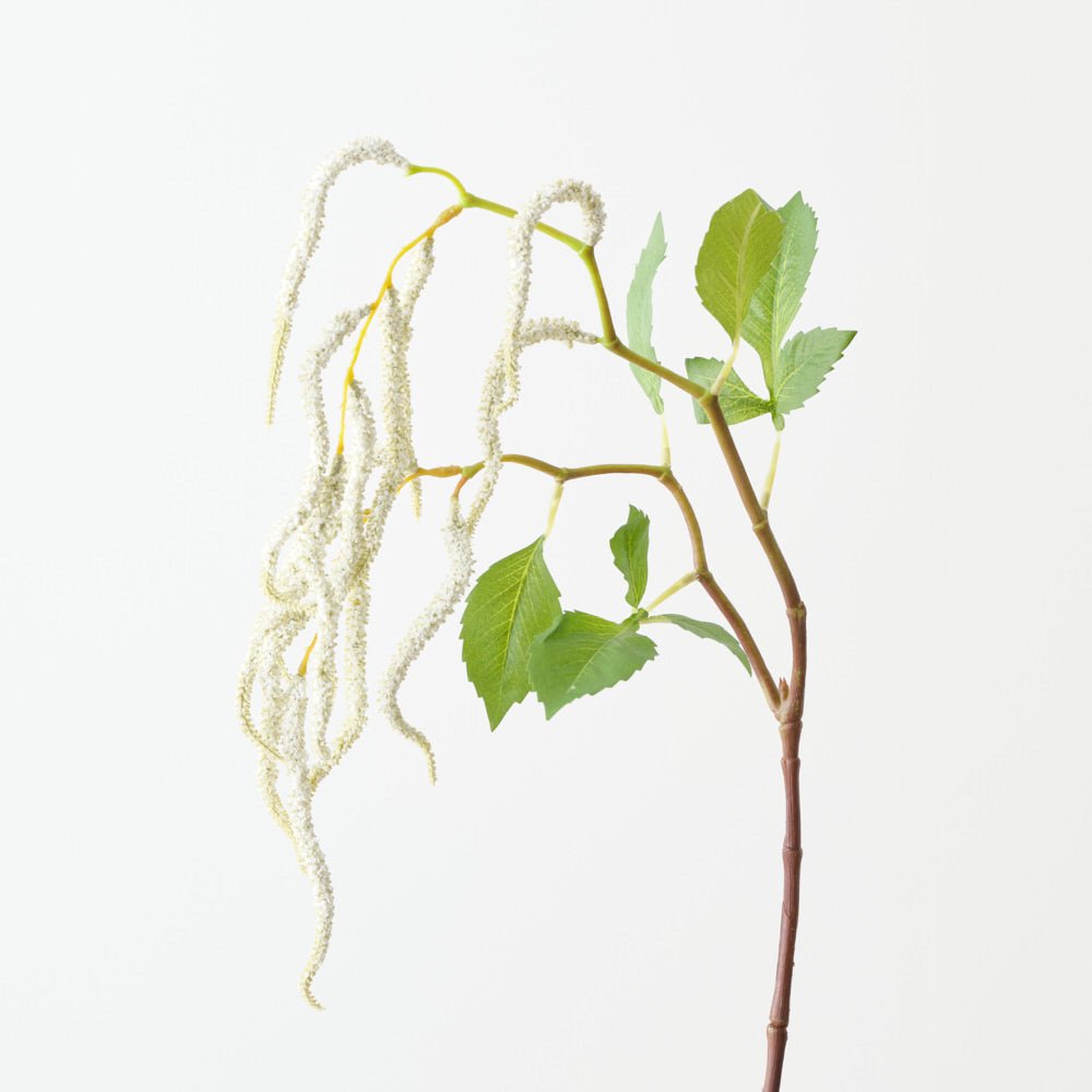Amaranthus Spray 88cm - White - Premium Artificial Wedding Flowers by Sonder & Stone Boutique