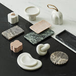 Artificial flowers Blanco Marble Tray - Sonder + Stone Boutique