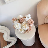 Artificial flowers Café Crème Arrangement (360 design) - Sonder + Stone Boutique