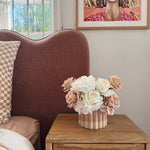 Artificial flowers Café Crème Arrangement (360 design) - Sonder + Stone Boutique
