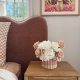 Artificial flowers Café Crème Arrangement (360 design) - Sonder + Stone Boutique