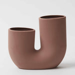 Artificial flowers Clay Vase - Dusty Rose - Sonder + Stone Boutique
