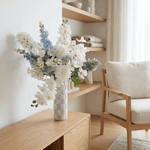 Cloud Blue Arrangement - Premium Artificial Wedding Flowers by Sonder & Stone Boutique