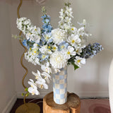 Cloud Blue Arrangement - Premium Artificial Wedding Flowers by Sonder & Stone Boutique