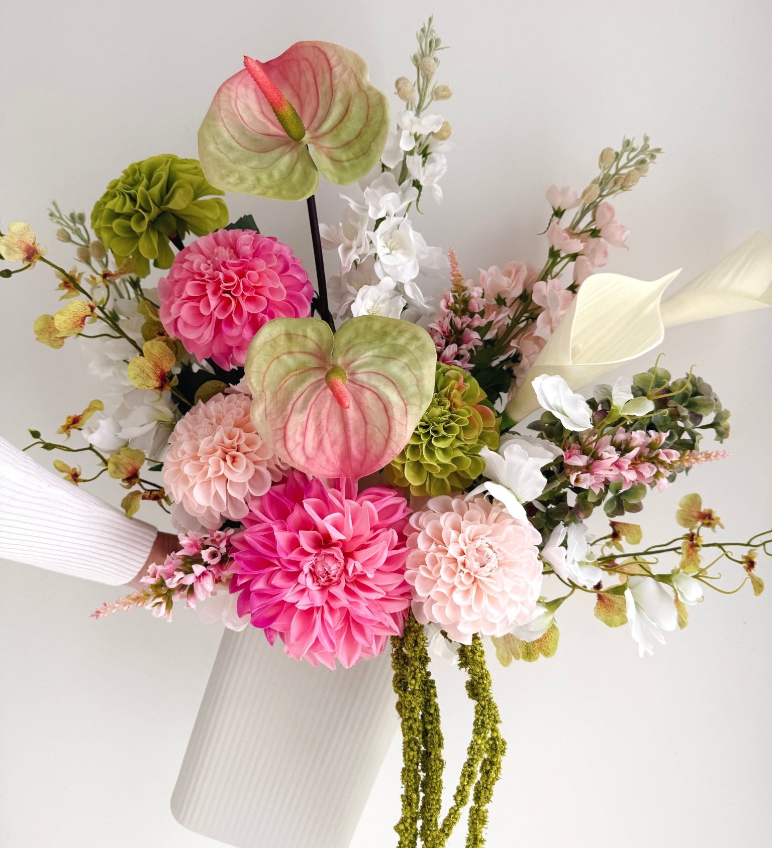 Cosmic Love Arrangement - Premium Artificial Wedding Flowers by Sonder + Stone Boutique