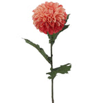 Dahlia Stem - Coral - Premium Artificial Wedding Flowers by Sonder & Stone Boutique