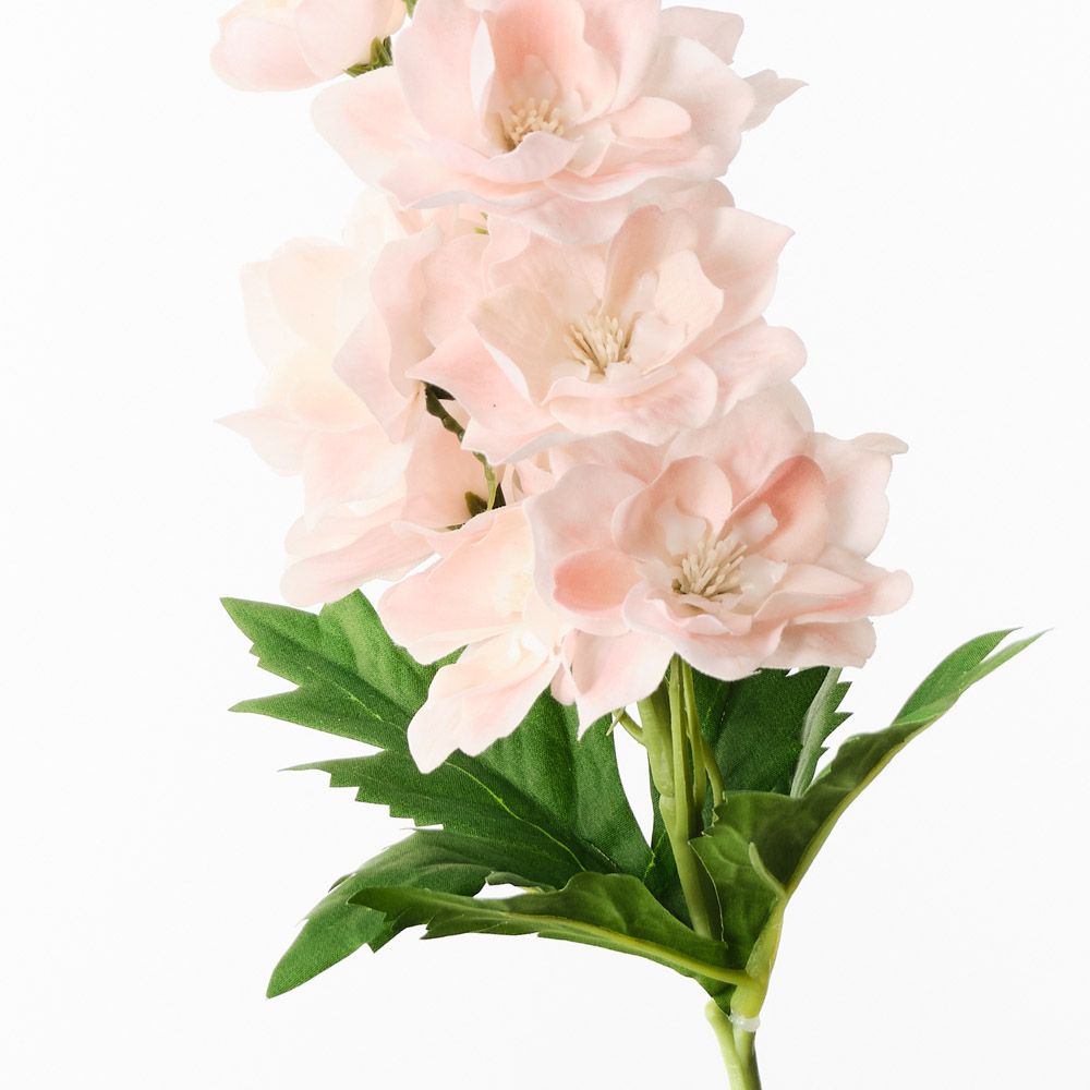 Peach real-touch delphinium 72cm alt view 2