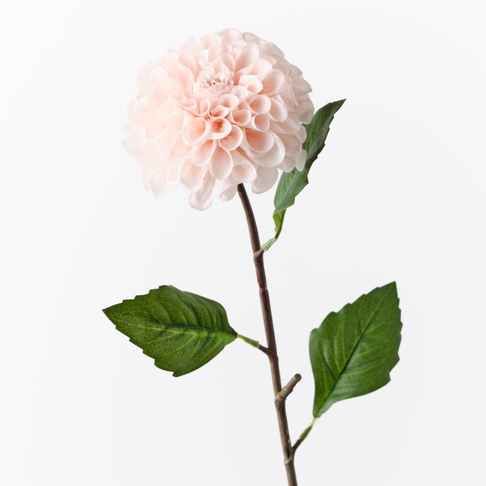 Soft Pink real-touch pom pom dahlia | Sonder + Stone Boutique