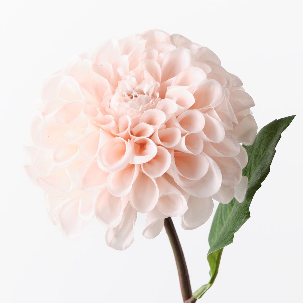 Soft Pink real-touch pom pom dahlia alt view 2