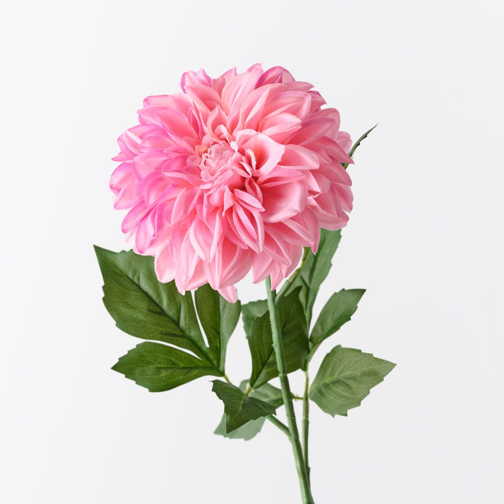 Hot Pink real-touch large pom pom dahlia | Sonder + Stone Boutique
