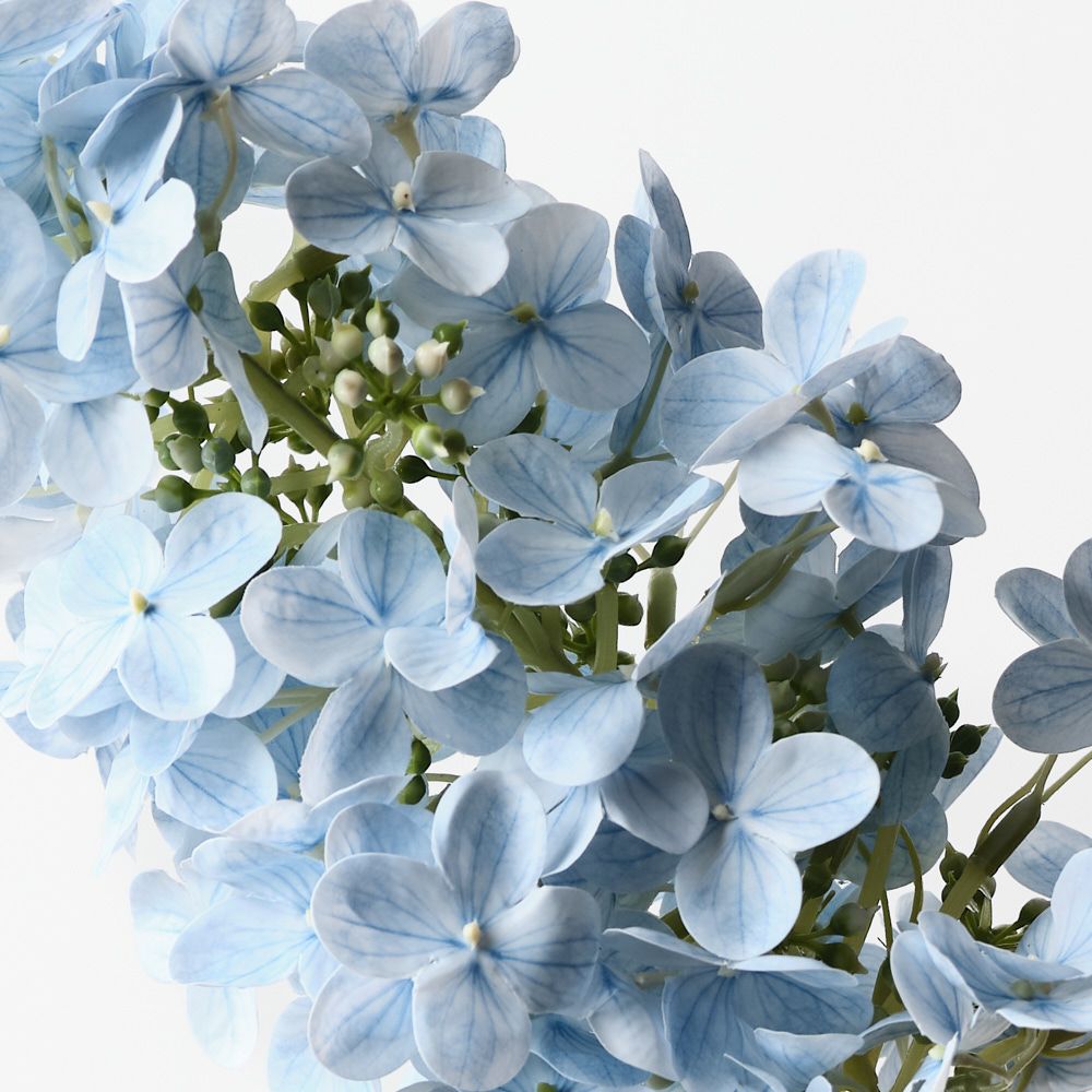 Light Blue real-touch cone hydrangea alt view 2
