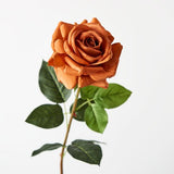 Rust real-touch rose stem | Sonder + Stone Boutique