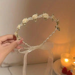 Flowergirl Crown - Mini Rose - Premium Artificial Wedding Flowers by Sonder + Stone Boutique