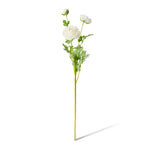 White real-touch ranunculus spray 64cm | Sonder + Stone Boutique