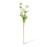White real-touch ranunculus spray 64cm | Sonder + Stone Boutique