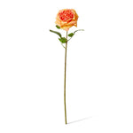 Orange real-touch Austin rose stem | Sonder + Stone Boutique