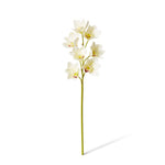 White real-touch cymbidium orchid 58cm | Sonder + Stone Boutique
