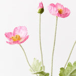 Iceland Poppy Spray - Fuschia - Premium Artificial Wedding Flowers by Sonder & Stone Boutique